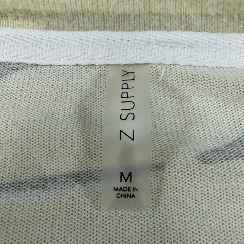 Z Supply Camouflage Sweatshirt - Cream tan and yellow - Picture 2 of 7